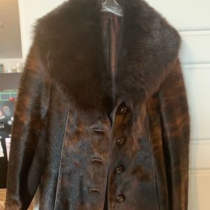 Mink fur coat